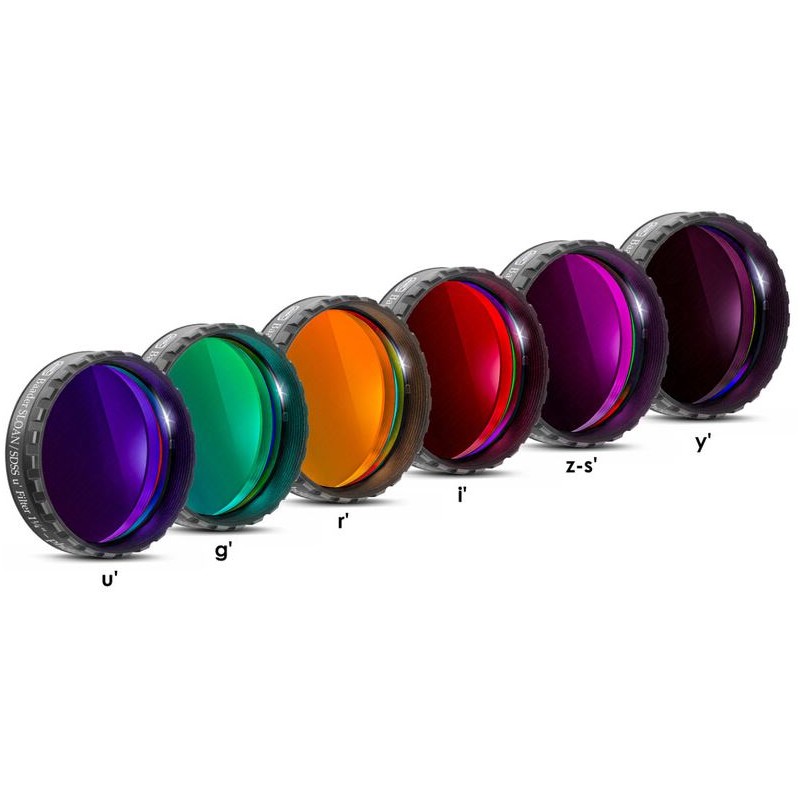 Baader Filters SLOAN/SDSS (ugriz') Photometric 1.25" (84492)