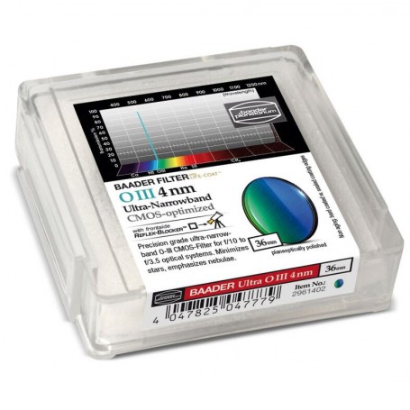 Baader Filters OIII CMOS Ultra-Smalbånd 36 mm (70881)
