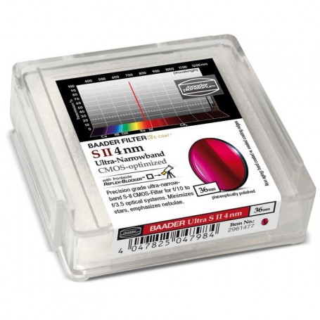 Baader Filters SII CMOS Ultra-Narrowband 36mm (70888)