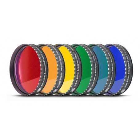 Baader Filters Okularfiltersatz 2'' - 6 Farben (planoptisch poliert) (10870)