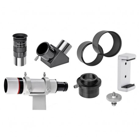 Bresser Teleskop AC 102/1000 Messier Hexafoc EXOS-2 GoTo (14205)