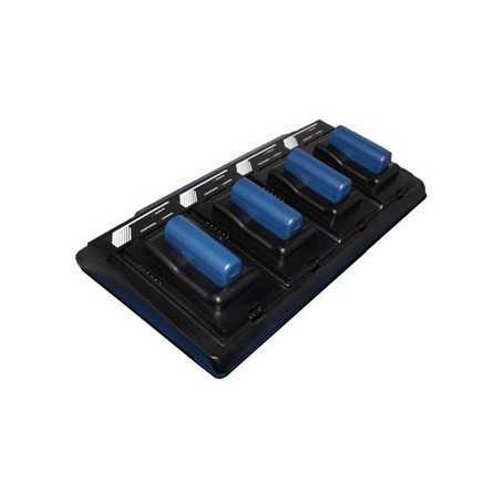 SatStation, cargador de batería, ISAT - Four Bay