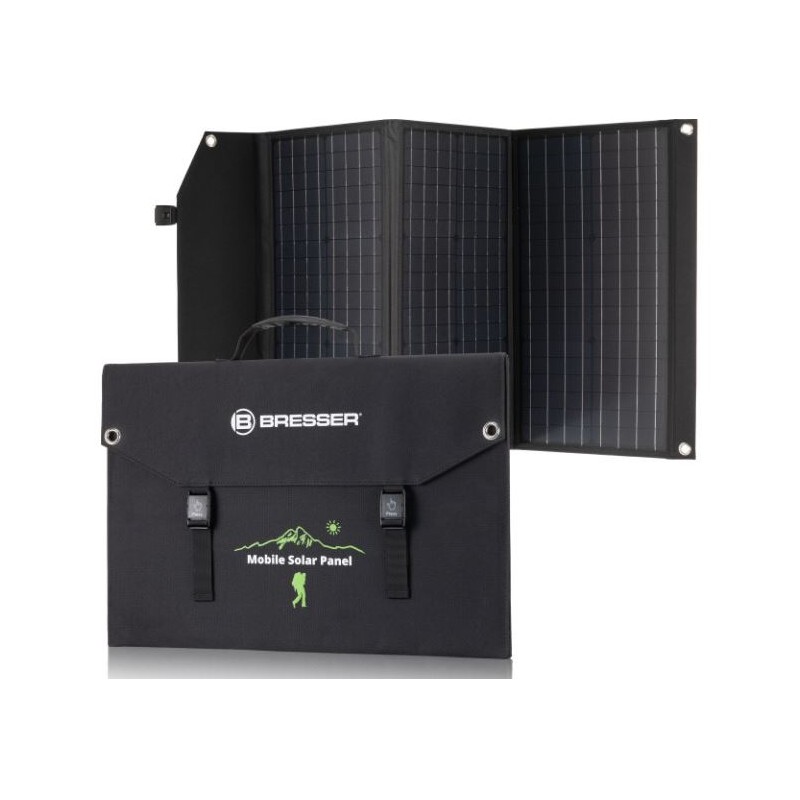 Bộ sạc năng lượng mặt trời di động Bresser 90 Watt (76731)