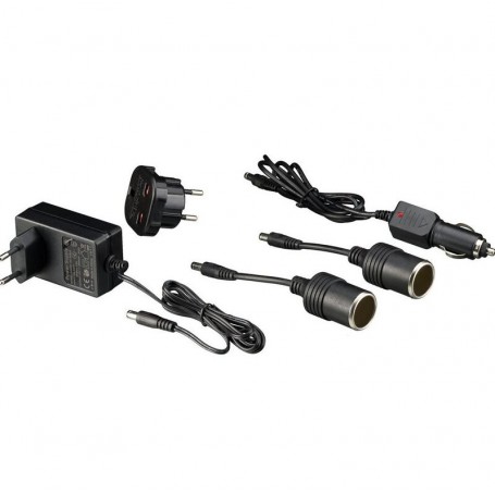 תחנת כוח ניידת Bresser 100 וואט + מטען סולארי 40 וואט (83427)