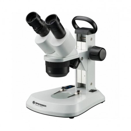Bresser Stereo microscoop Analyth STR 10x-40x bino, Greenough, 50mm, 10x/20, 10-40x, LED, camera, 2MP (79909)