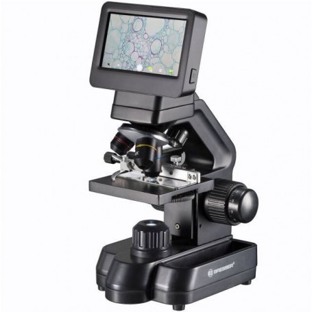 Bresser Biolux Touch, zaslon, 30x-1125x, AL/DL, LED, 5 MP, HDMI, mikroskop za školu i hobi (75642)