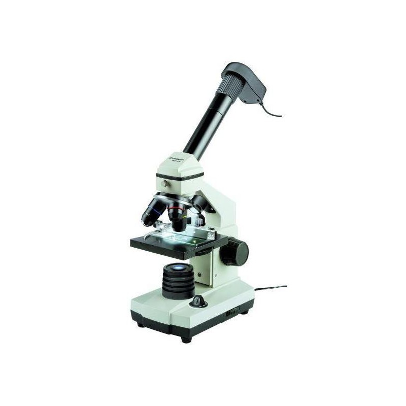 Bresser Junior Biolux CEA ชุดกล้องจุลทรรศน์, ช่องมอง USB, กล่อง, ขยาย 40 - 1024x (45876)