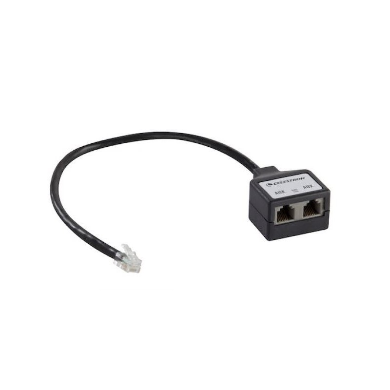 Celestron Aux Port splitter untuk AS-GT mounts (54025)