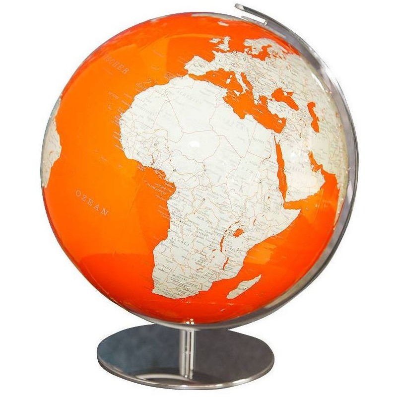Kolumbs Globuss Artline oranžs Swarovski Zirkonia 34cm Vācu (48739)