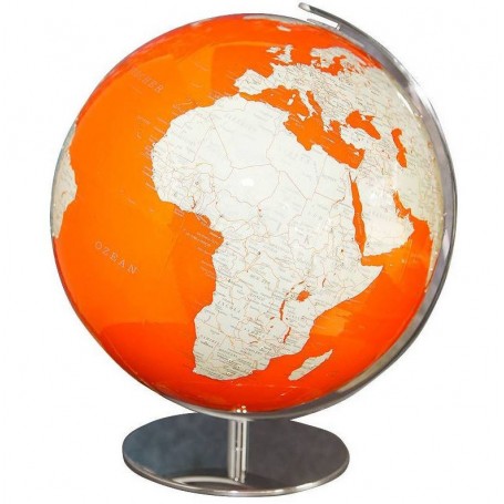 Columbus Globe Artline appelsínugult Swarovski Zirkonia 34cm þýska (48739)