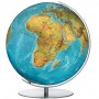 Columbus Globo Duo Swarovski Matt aço inoxidável 40cm Alemão (45660)