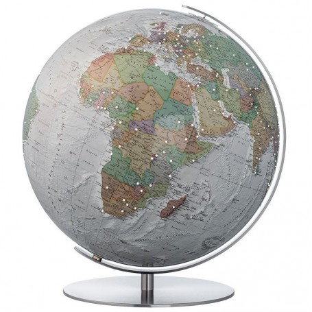 Columbus Globus Duo Alba Swarovski 40cm Deutsch (45662)