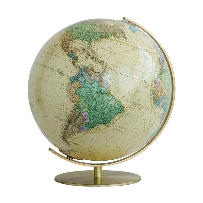 Κολομβιανή Υδρόγειος Σφαίρα Royal Brass 34cm Γερμανική (24687)