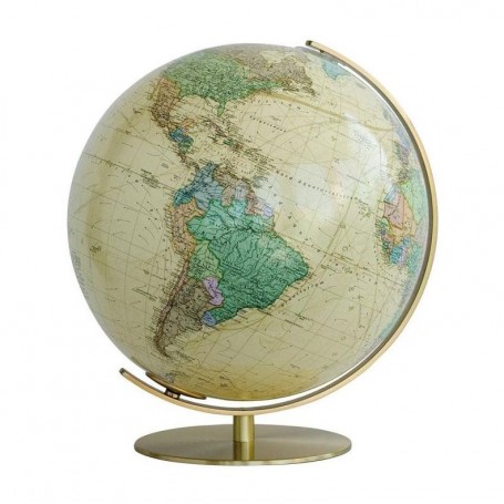 Columbus Globe Royal Mässing 34cm Tysk (24687)