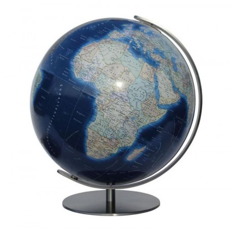 Quả Địa Cầu Columbus Duo Azzurro Thép Không Gỉ 40cm Đức (23797)