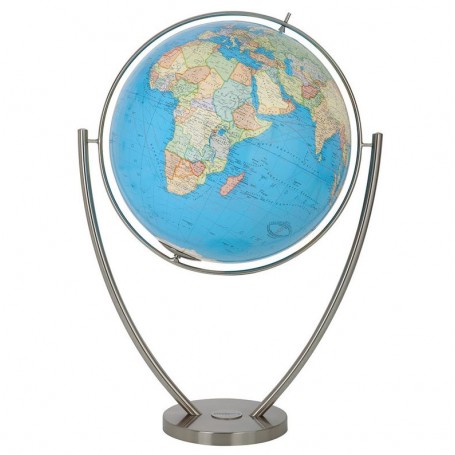 Globe Lantai Columbus Duo Magnum Stainless Steel Prancis 77cm (18312)