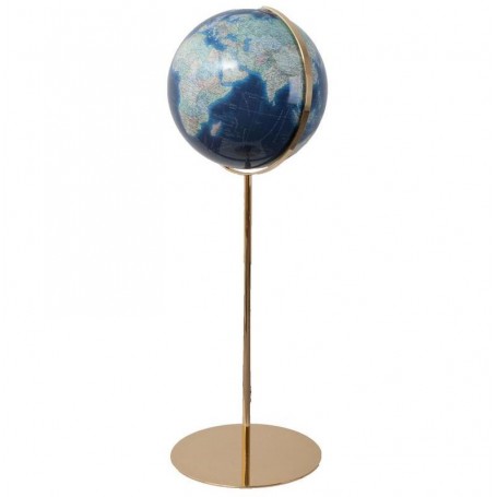 Columbus Duo Azzurro mappamondo con supporto T244089 Tedesco (26842)