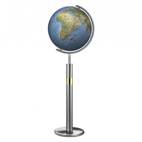 Globe terrestre Columbus Duorama en acier inoxydable 40 cm Français (18345)