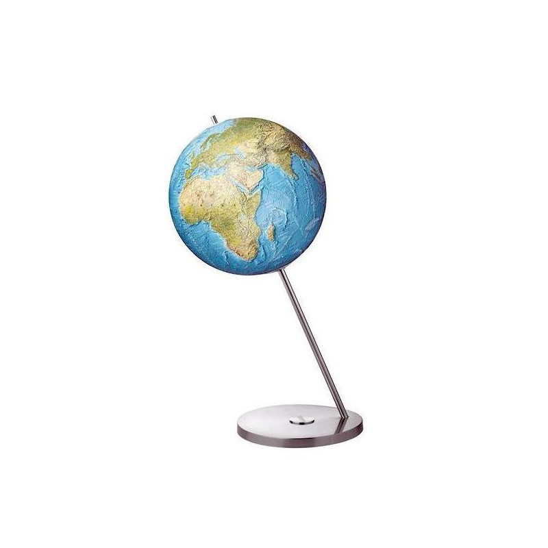 Globo terráqueo Columbus Duorama Magnum de acero inoxidable 60 cm Francés (18351)