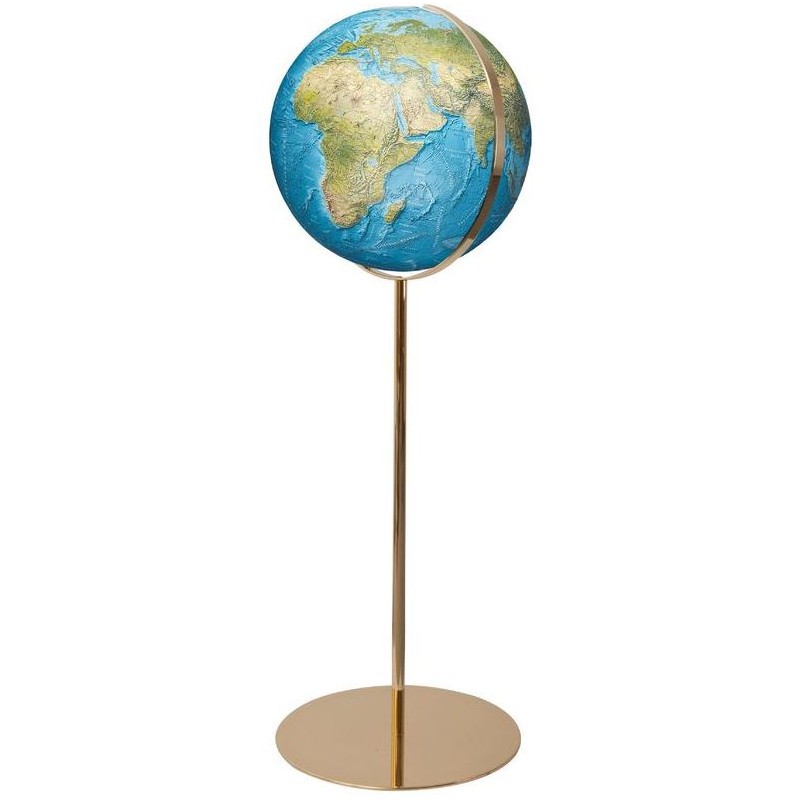 콜럼버스 듀오라마 스탠드 지구본, 황동 받침대 40cm 독일 (26843)