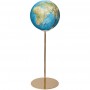 Columbus Duorama wereldbol met messing voet 40 cm Duits (26843)