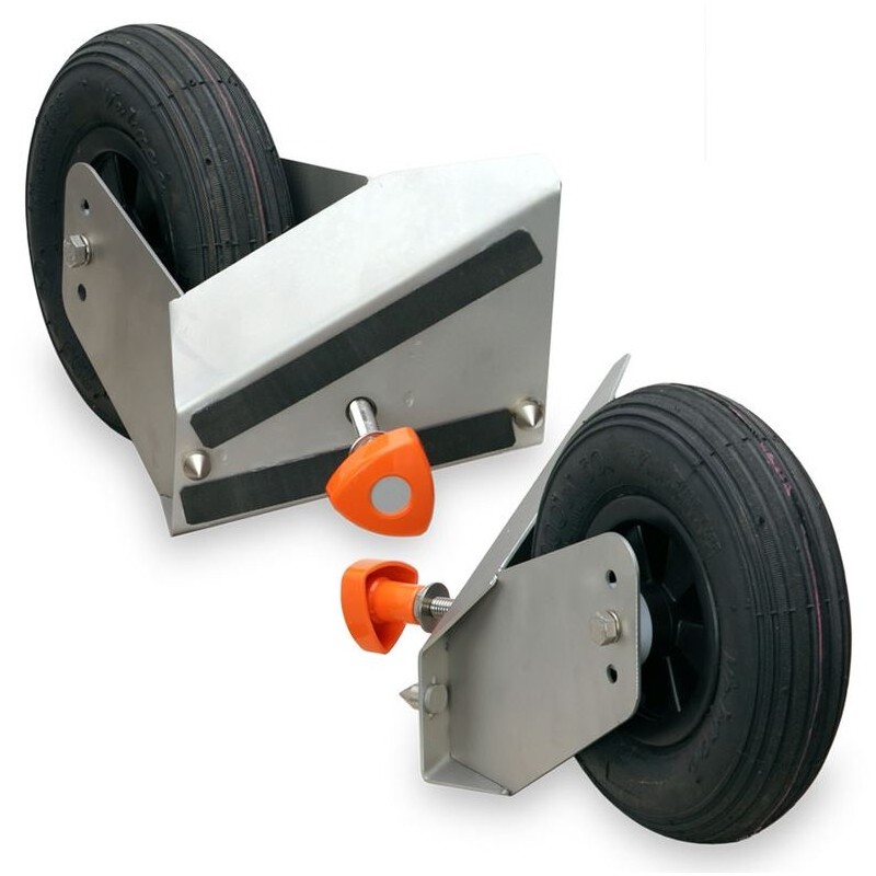 euro EMC Pneumatic tyre set, 200 mm (16830)