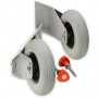 euro EMC PU rattad 200mm Stand kolonni S130 (60940) jaoks