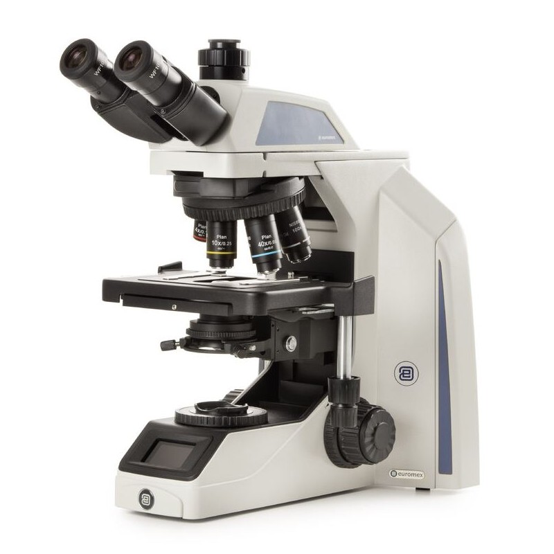 Euromex Mikroskop Achios-X Observer, AX.1152-PLi, bino, EWF 10x/22 mm, plan PLi 4/10/S40/S100x yağ IOS, 3 W NeoLED (84218)