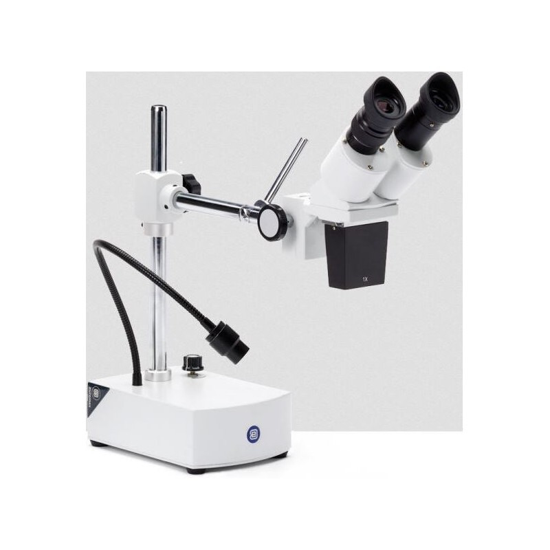 میکروسکوپ استریو یورومکس BE.1802، دوچشمی، 5 برابر، LED، w.d. 250 میلی‌متر (62056)