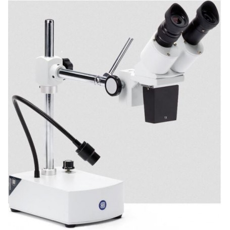 Microscópio estereoscópico Euromex BE.1802, bino, 5x, LED, w.d. 250 mm (62056)