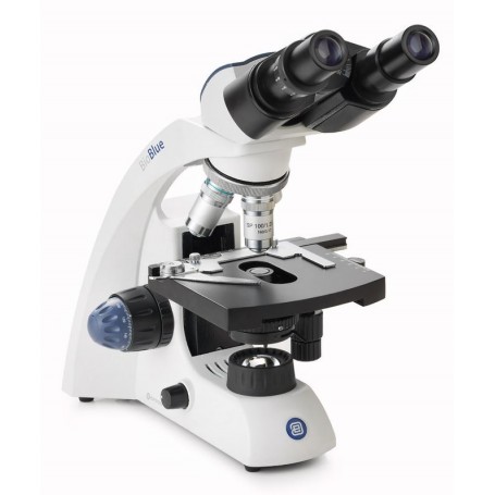 Μικροσκόπιο Euromex BioBlue, BB.4263, διόφθαλμο, DIN, ημιπλανές, 40x-600x, 10x/18, NeoLED, 1W (69371)