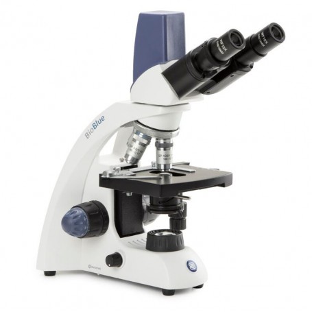 Euromex BioBlue mikroskops, BB.4267, digitāls, binokulārs, DIN, 40x-1000x, 10/18, NeoLED, 1W (75746)