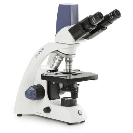 Microscópio Euromex BioBlue, BB.4269, Binocular, digital, 5MP, DIN, semi plano 40x-600x, 10x/18, NeoLED, 1W (52020)