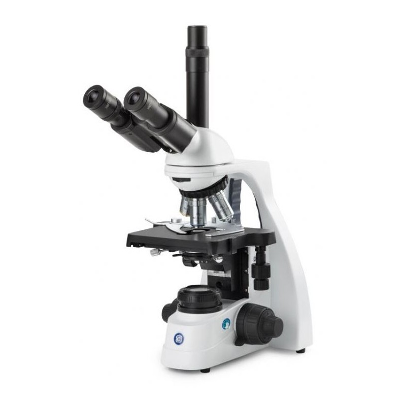 Microscópio Euromex BS.1153-EPL/DF, DF, trinocular, 10x/20 mm, PL, 40x-1000x, DL, LED 5W (79892)
