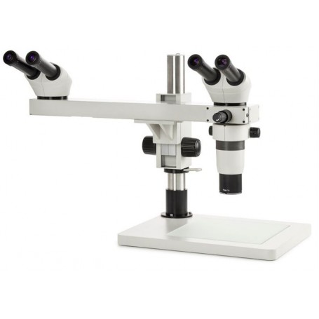 Euromex zoom stereo microscope DZ.1604, bino, double head system, 8-50x (79616)