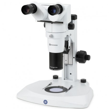 Euromex DZ.1600, microscópio estéreo com zoom, cabeça ergonômica bino 8x-50x, LED (47008)