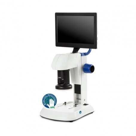 Euromex Mikroskop ED.3000, 5 MP, 7/21 LED, USB/SD, 9 tommers LCD (79884)