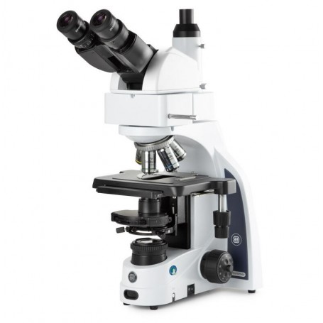 Mikroskop Euromex iScope IS.1159-PLPHi, bino + fototubus, nieskończoność, Plan Phase IOS 100x-1000x, 10x/22 DL, oświetlenie Kohl