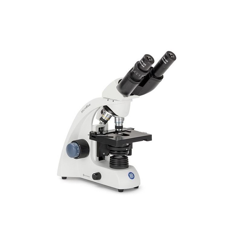 Euromex microscope MB.1152, DIN, bino,10x/18, LED, Akku, 1000x (47901)