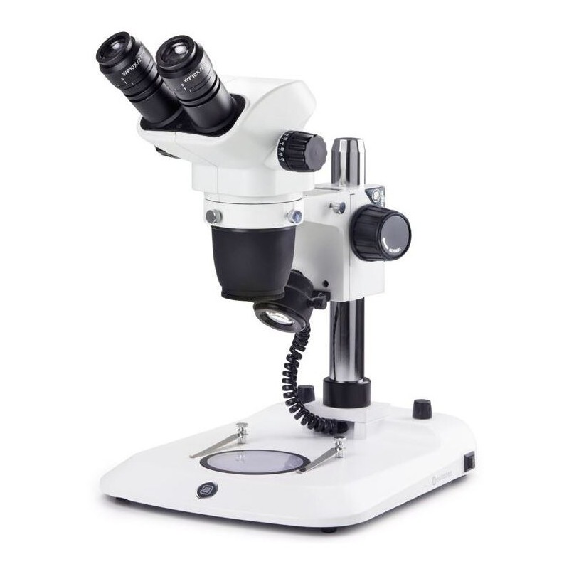 Euromex NexiusZoom EVO, NZ.1702-P, הגדלה של 6.5x עד 55x, עמודה, תאורת LED 3 W, בינוקולרי (55606)