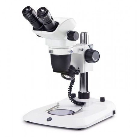 Euromex NexiusZoom EVO, NZ.1702-P, הגדלה של 6.5x עד 55x, עמודה, תאורת LED 3 W, בינוקולרי (55606)