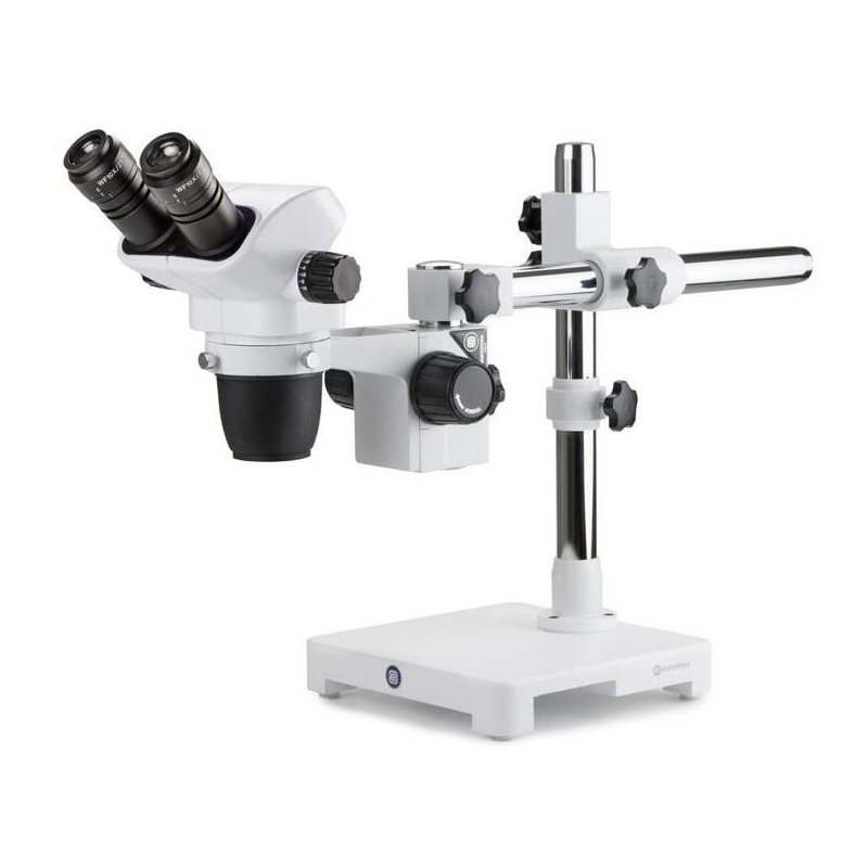 Euromex NexiusZoom EVO, NZ.1702-U, 6.5x έως 55x, με προεξέχουσα βάση 1 βραχίονα, χωρίς φωτισμό, διόφθαλμο (55607)