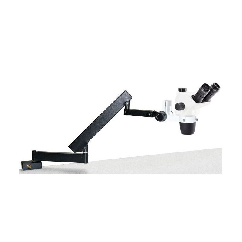 Euromex NZ.1703-AP, NexiusZoom EVO, 6.5x έως 55x αρθρωτός βραχίονας με σφιγκτήρα τραπεζιού, χωρίς φωτισμό, τρινοσκοπικό (55611)