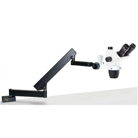 Euromex NZ.1703-AP, NexiusZoom EVO, 6,5x til 55x leddelt arm med bordklemme, uden belysning, trino (55611)