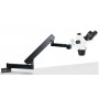 Euromex NZ.1703-AP, NexiusZoom EVO, 6.5x to 55x articulated arm w.table clamp, without illumination, trino (55611)