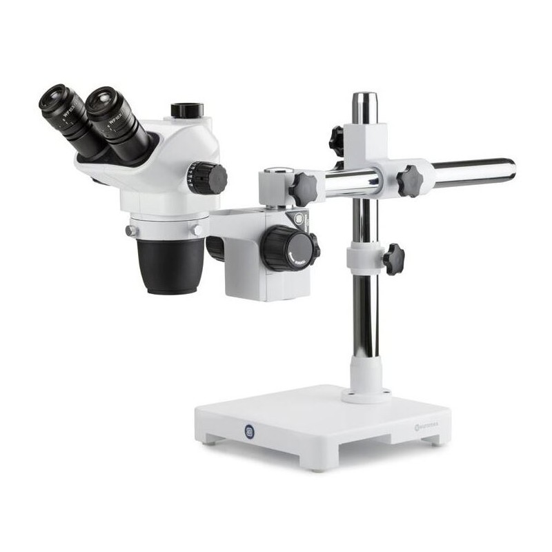 Euromex NZ.1703-U, NexiusZoom, 6.5x đến 55x, giá đỡ một cánh tay, w.o. chiếu sáng, trino (55612)