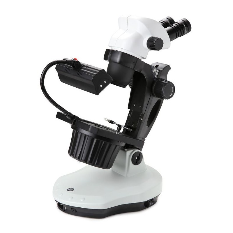 Euromex NZ.1703-GEMF, NexiusZoom GEM, 6,5x a 55x, 30W 6V, 7W fluorescente, trinocular (55619)