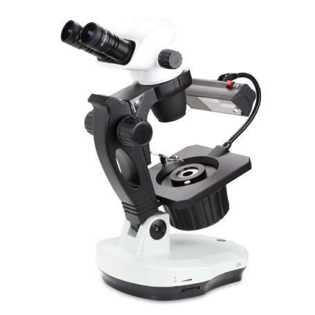 Euromex NZ.1902-GEMF, NexiusZoom, 6.7x to 45x, gemology, 30W 6V HAL, 7W fluorescent gas-discharge lamp, bino (55615)