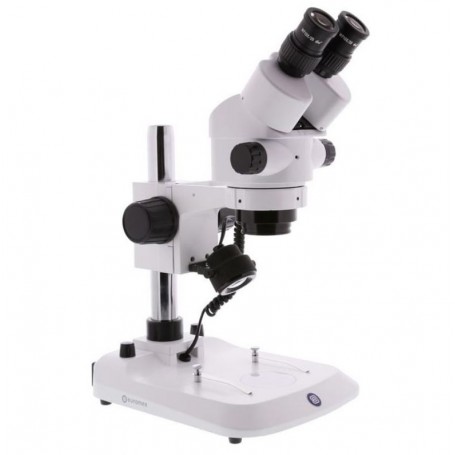 מיקרוסקופ זום סטריאו Euromex SB.1902-P, StereoBlue Bino, עמוד, 0.7x-4.5x (47692)