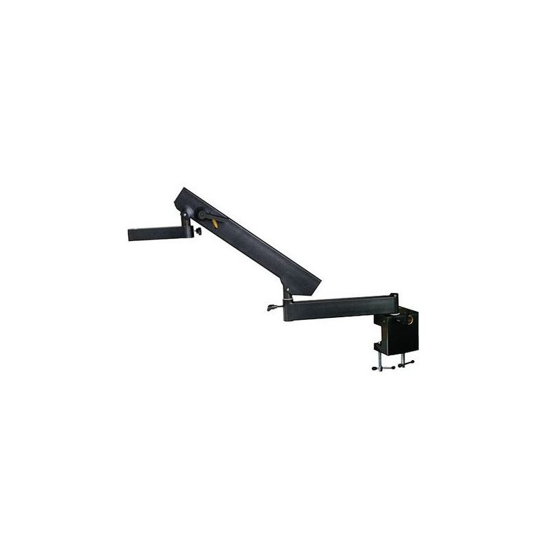 پایه یونیورسال یورومکس، گیره رومیزی، مشکی، بدون نصب سر، NZ.9025 (نکسیوس) (56664)